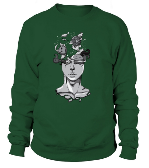 Space Head Brain Sci Fi Shirt Women's Sweatshirt