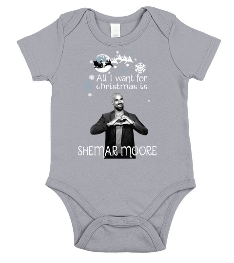 Shemar Moore Short Sleeve Baby One-Piece