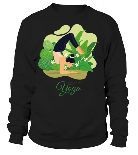 International Yoga Day Women's Sweatshirt