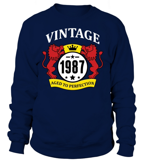 Vintage 1987 Aged to Perfection Women's Sweatshirt