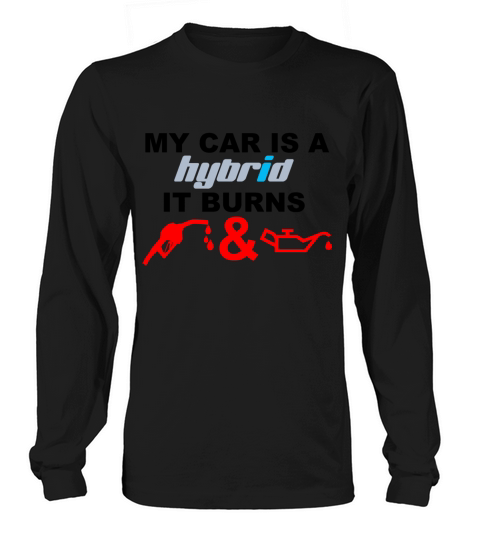 My Car Is A Hybrid Women's Long Sleeve