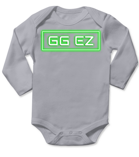 GGEZ Neon Green Long Sleeve Baby One-Piece