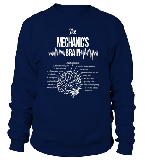 FUNNY MECHANIC SHIRT Sweatshirt Unisex