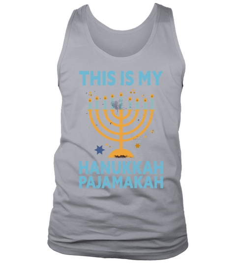 This Is My Hanukkah Pajamakah - Funny Hanukkah Men's Tank Top