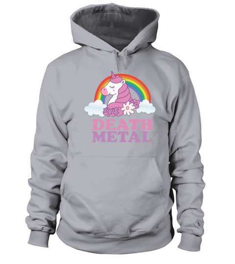 Death Metal Unicorn Women's Hoodie