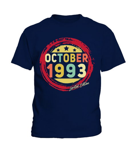 Vintage October 1993 Limited Kids T-Shirt