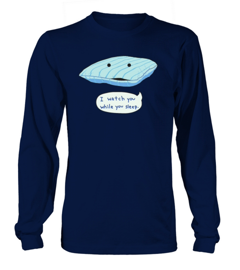 Creepy pillow watches you sleep Women's Long Sleeve