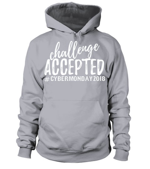 Challenge Accepted Cyber Monday 2018 Christmas Women's Hoodie