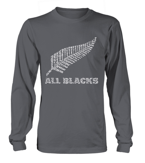 THE RUGBY TEAM ALL BLACKS Long sleeved Unisex