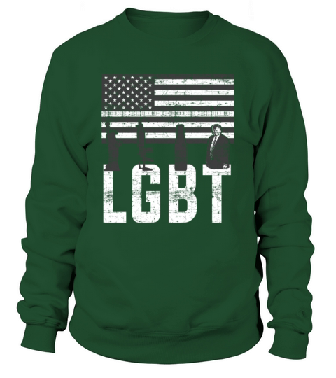 LGBT Freedom Funny Gun Beer Trump Women's Sweatshirt