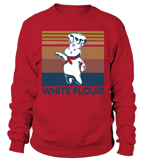 White Flour Chef Vintage Sweatshirt Unisex