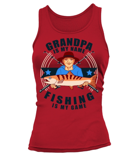 Grandpa Fishing Women's Tank Top
