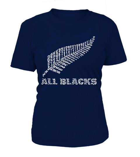 THE RUGBY TEAM ALL BLACKS T-Shirt Woman