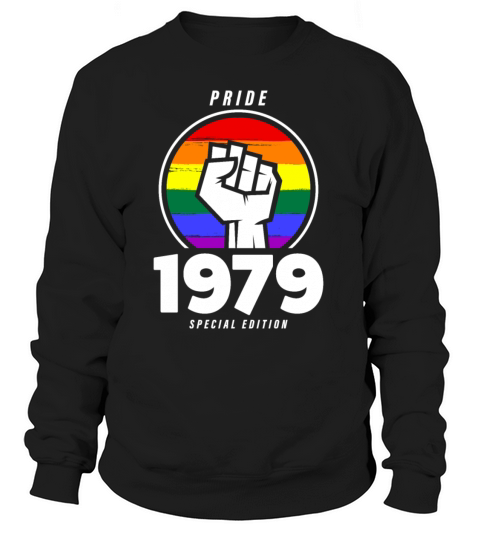 1979 Birthday Gay Pride LGBT Women's Sweatshirt
