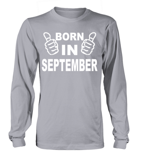 Born In September Women's Long Sleeve
