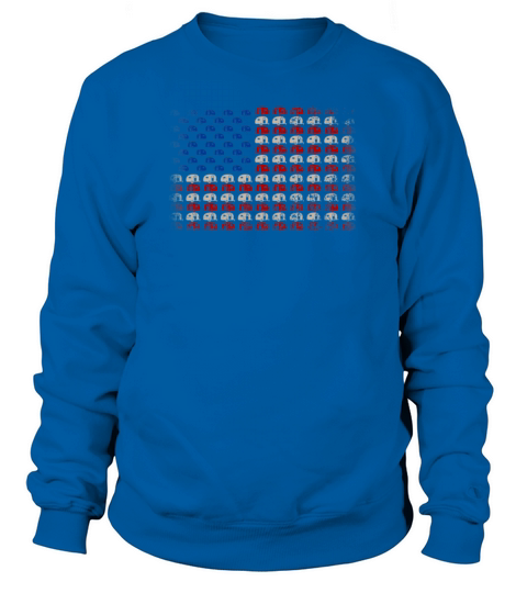 American Flag RV Camper Patriotic Camping Women's Sweatshirt