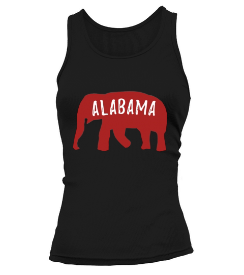 Alabama State Red Elephant Tide Football Tank top Woman