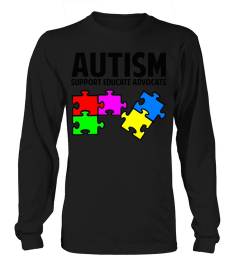 Autism Long sleeved Unisex