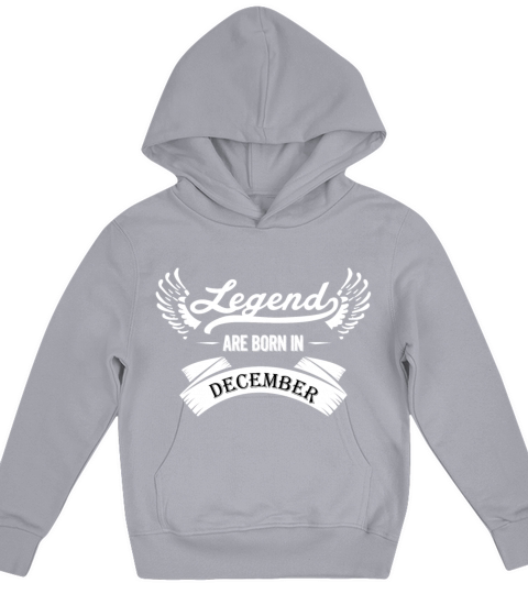 Legends are born in December Kids Hoodie