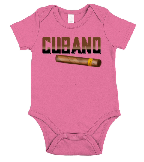 Cubano Cuban Cigar Short Sleeve Baby One-Piece