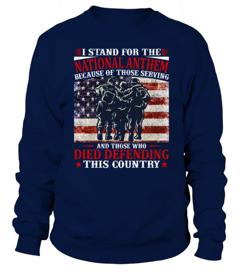 I Stand For The Veteran Men's Sweatshirt