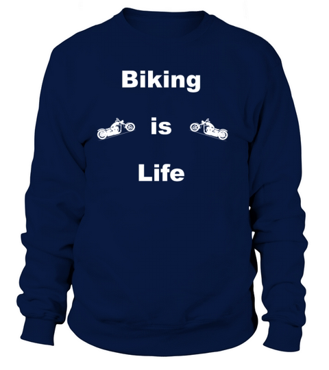 BIKING is Life Women's Sweatshirt