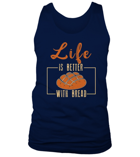 Life Is Better With Bread Chef Flour Rolling Pin Men's Tank Top