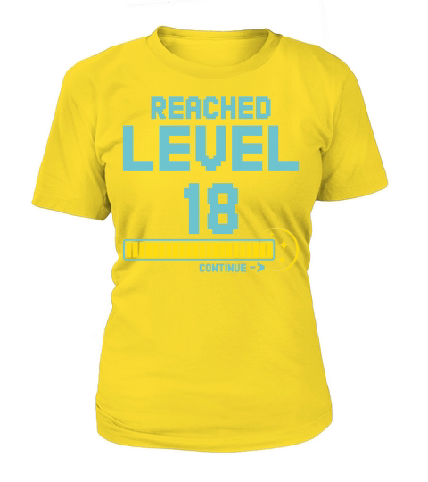 Reached level birthday gift parties years Women's T-Shirt