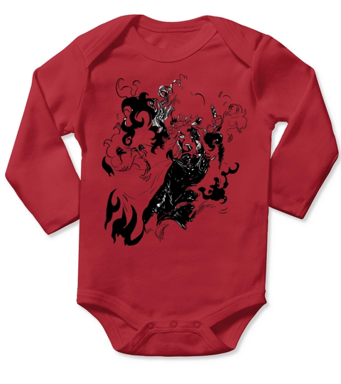 demon slayer movie Long Sleeve Baby One-Piece