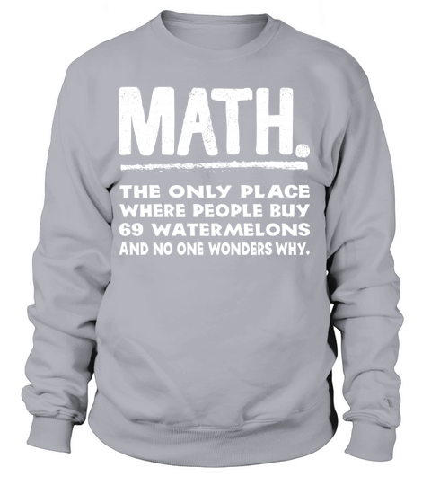 Math Watermelons Women's Sweatshirt