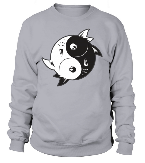 Yin Yang Fish Black and White - Gift Idea Women's Sweatshirt