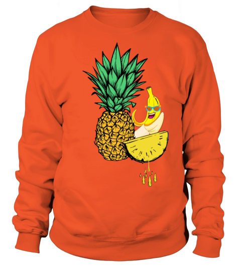 Pineapple Gift Banana T Shirts Summer Shirts Beach Women's Sweatshirt