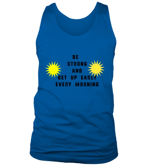 waking up the morning beaty Tank Top Unisex