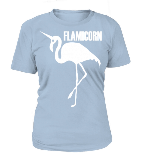 flamingo unicorn hybrid creature hybrids white T-Shirt Woman