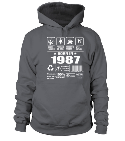 Born In 1987 Women's Hoodie