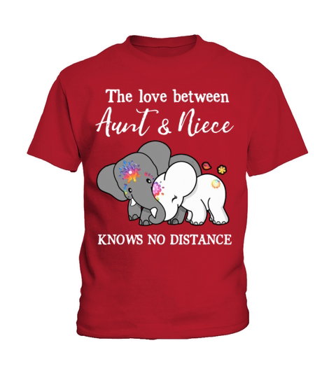 the love batween aunt and niece knows no distance Kids T-Shirt