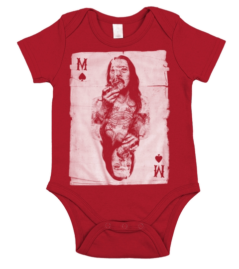 Mexican American Card T - shirt Short Sleeve Baby One-Piece