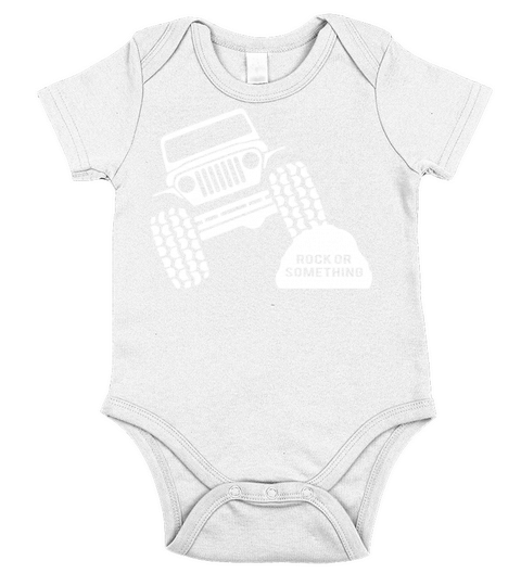 Rock Or Something Jeep Wrangler Short Sleeve Baby One-Piece