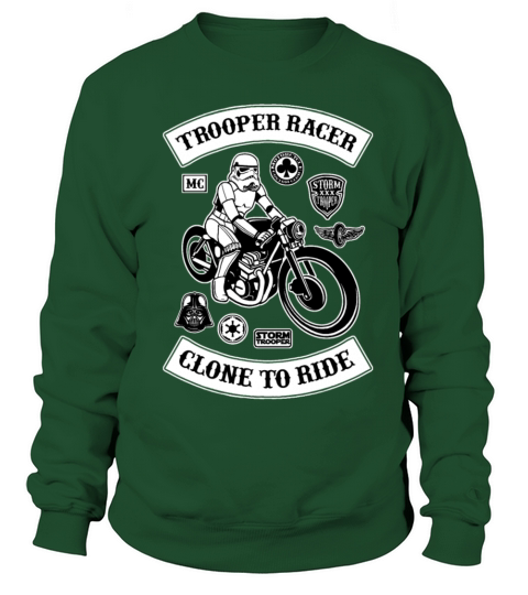 Stormtrooper Biker Racer Women's Sweatshirt