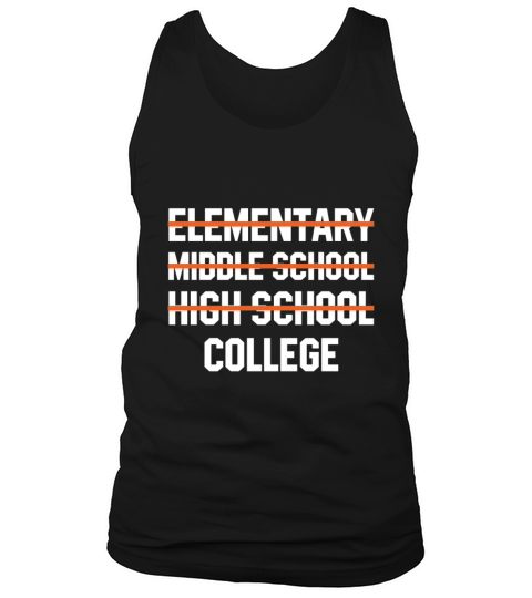 Check Mark 12th Grade Graduation High School Men's Tank Top