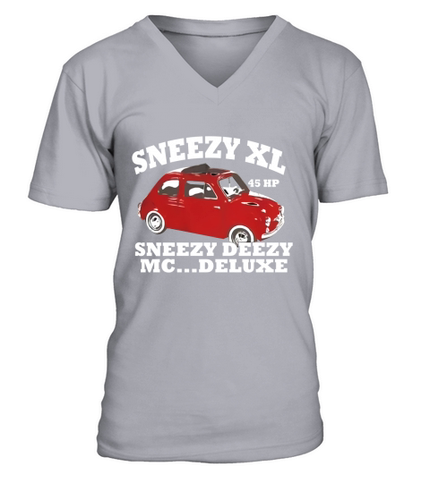 Sneezy XL Alternate Universe Car 45HP Shirt V-Neck T-shirt