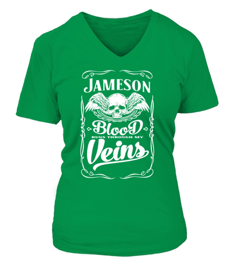 Team Jameson - Life Member Tshirt V-neck T-Shirt Woman