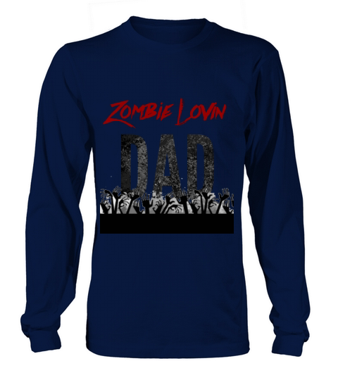 Zombie Lovin Dad Women's Long Sleeve