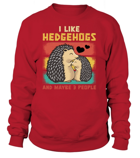 Funny Hedgehog Cute Animal Pet Hedgie Fun Lovers Women's Sweatshirt