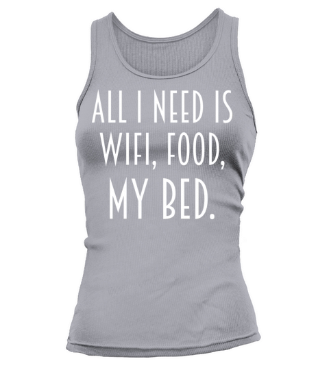 Wifi Food Bed for Gamer Women's Tank Top