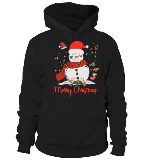 Snowman - Christmas Shirt Women's Hoodie