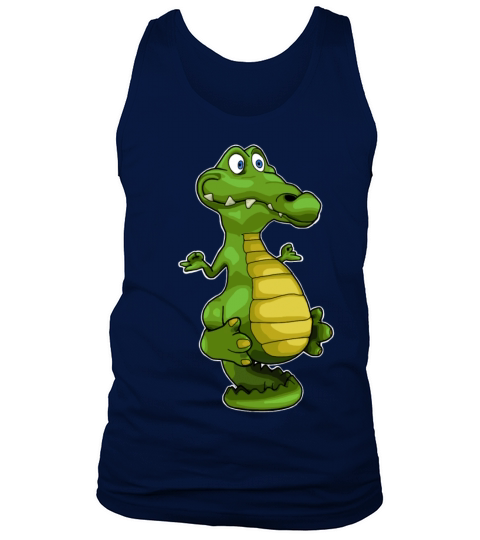 yoga crocodile aligator Men's Tank Top