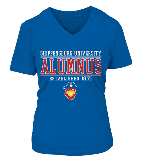 Shippensburg university Alumnus established 1871 V-neck T-Shirt Woman