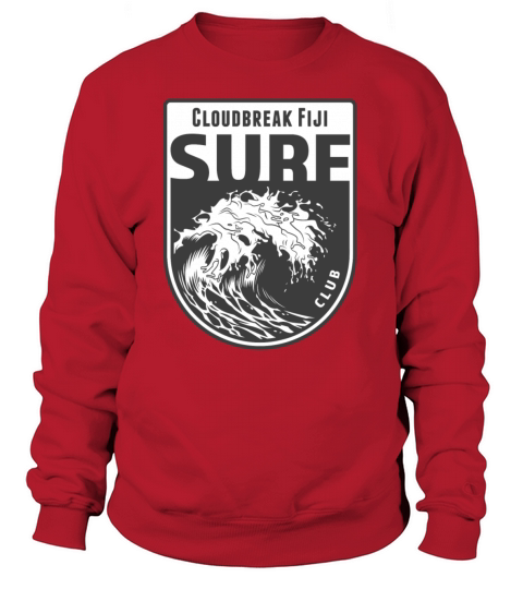 Cloudbreak Tavarua Island Fiji Surf Souvenir Surfi Women's Sweatshirt