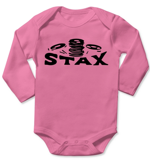 Stax Records Long Sleeve Baby One-Piece